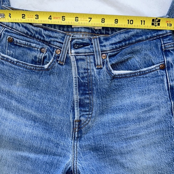 Levi's Blue Straight Leg Jeans with Classic Style - Picture 6 of 9